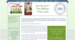 Desktop Screenshot of glutenfreelady.com